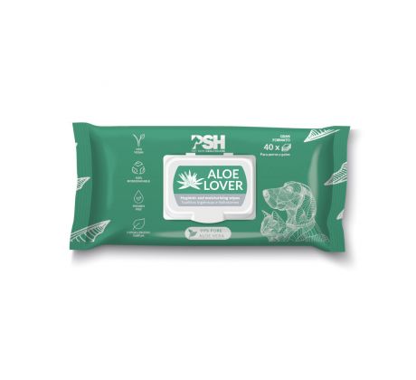 PSH ALOE LOVER Wipes 40 ks